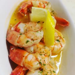 Jumbo shrimp scampi