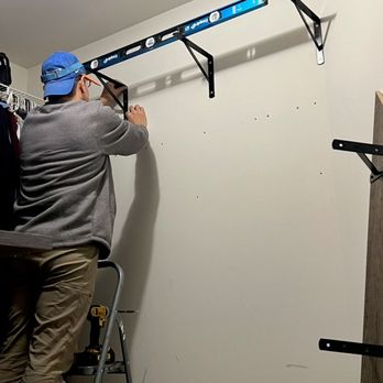 Tidy Handyman - Installing brackets - Electricians Near Me Tidy Handyman - Installing brackets - Electricians Near Me