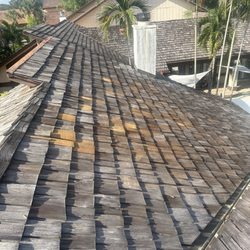 Matthews Roofing - Repaired roof area