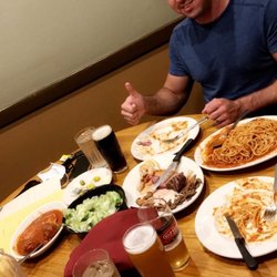 Choc Beer Company - Steak and shrimp to share.... all extras included with every meal.