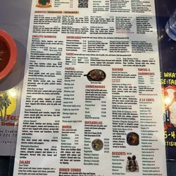 Menu front