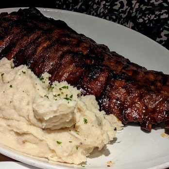 Bartlett's - BBQ pork ribs and garlic mashed potatoes - Steakhouses Near Me - Austin, Texas Bartlett's - BBQ pork ribs and garlic mashed potatoes - Steakhouses Near Me - Austin, Texas