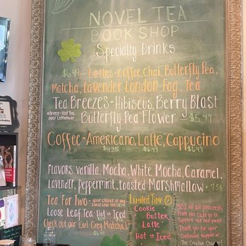 Novel Tea Book Shop - Bookstores Near Me - Ormond Beach, Florida