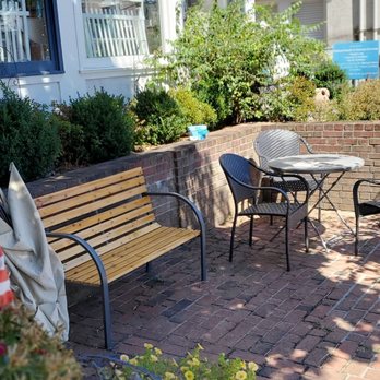 Scattered Books - Quaint outside sitting area. - Bookstores Near Me - Chappaqua, New York Scattered Books - Quaint outside sitting area. - Bookstores Near Me - Chappaqua, New York