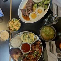Hansik Jeongsik, Grilled Kalbi and Eggs Hansik Jeongsik, Grilled Kalbi and Eggs