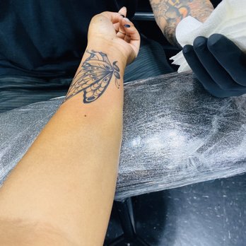 Damaged Lifestyle Tattoo - The beginning of Lonny's work! - Tattoo Near Me - Vacaville, California