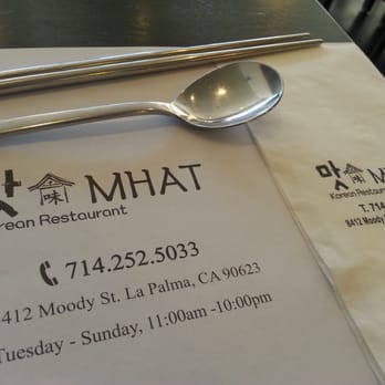 Mhat Korean Restaurant - Korean Near Me - La Palma, California