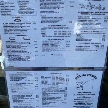 Dia de Pesca - Menu - Mexican Near Me - San Jose, California Dia de Pesca - Menu - Mexican Near Me - San Jose, California