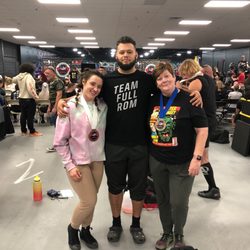 Endvr - Jon's clients taking first and third at a powerlifting meet