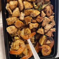 J’s Hibachi - Chicken & Shrimp Combo