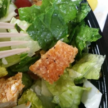 Wendy's - a salad with a fork in it - Burgers Near Me - Minooka, Illinois