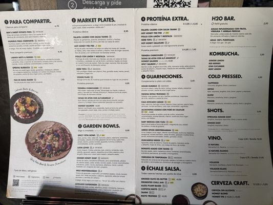 Menu photo 3 Honest Greens Barcelona, B Menu photo 3 Honest Greens Barcelona, B