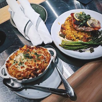 The Library Bar & Bites - Mac and cheese & Salmon - Cocktail Bars Near Me - Fairbanks, Alaska The Library Bar & Bites - Mac and cheese & Salmon - Cocktail Bars Near Me - Fairbanks, Alaska