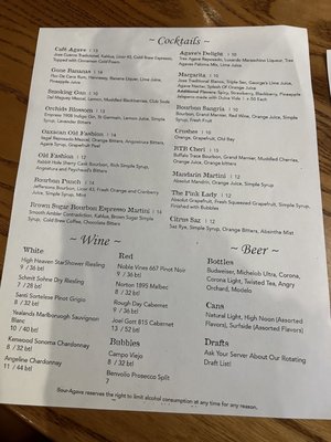 Menu photo 1 Bour Agave Berlin, MD