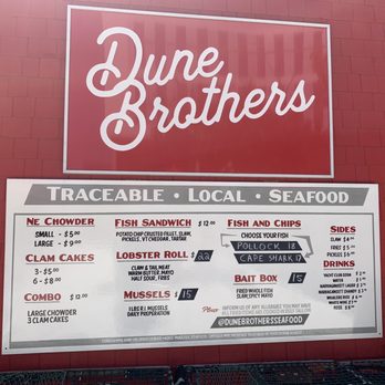 Dune Brothers - Menu - New American Near Me - Providence, Rhode Island