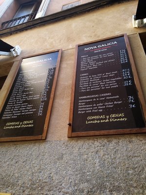 Menu photo 1 Nueva Galicia Madrid, M Menu photo 1 Nueva Galicia Madrid, M