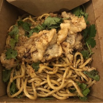 Saigon Social - Garlic noodles w/ soft shell crab ($22) - Vietnamese Near Me - New York, New York Saigon Social - Garlic noodles w/ soft shell crab ($22) - Vietnamese Near Me - New York, New York
