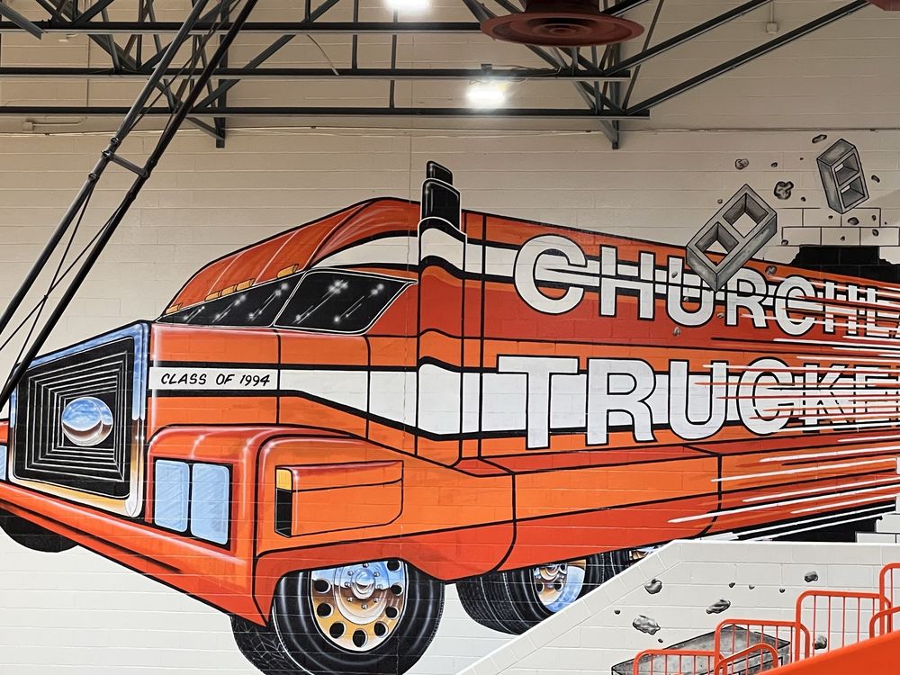 Churchland High School Gymnasium Logo