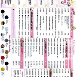 ViVi Bubble Tea - Drink Menu