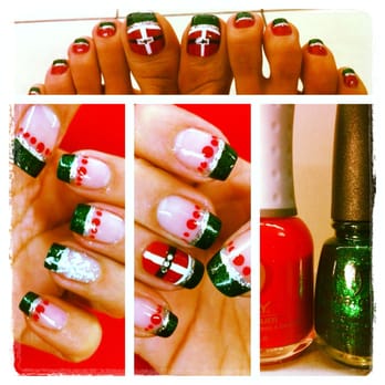 Palace Nails - my amazing christmas nails - Nail Salons Near Me - North Hills, California Palace Nails - my amazing christmas nails - Nail Salons Near Me - North Hills, California