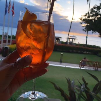 Monkeypod Kitchen - Aperol spritz - New American Near Me - Lahaina, Hawaii