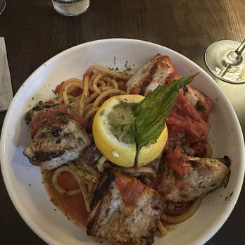 Olivia’s Restaurant - Swordfish Puttanesca - the best swordfish I've ever had. - Desserts Near Me - Fairhaven, Massachusetts
