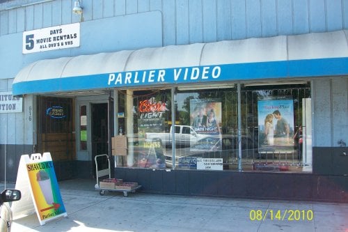 Parlier Video Rentals Logo