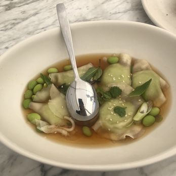 True Food Kitchen - Edamame Dumplings (Veg) - Vegetarian Near Me - Pasadena, California True Food Kitchen - Edamame Dumplings (Veg) - Vegetarian Near Me - Pasadena, California