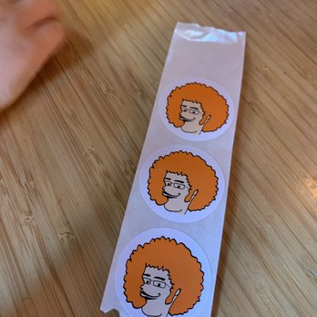 Off The Waffle - a sticker of a woman with orange hair - Breakfast & Brunch Near Me - Eugene, Oregon Off The Waffle - a sticker of a woman with orange hair - Breakfast & Brunch Near Me - Eugene, Oregon