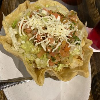 El Balcon Taqueria - Fish taco salad - Mexican Near Me - Fair Oaks, California