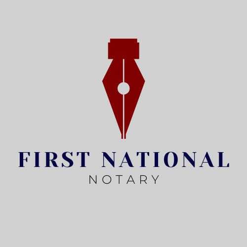 FIRST NATIONAL NOTARY Request a Quote Cypress, TX Yelp