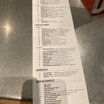 Wurstküche - Drink menu - Hot Dogs Near Me - Los Angeles, California Wurstküche - Drink menu - Hot Dogs Near Me - Los Angeles, California