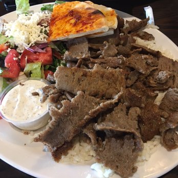 Cafe Agora - Beef/Lamb Gyro Platter - Turkish Near Me - Atlanta, Georgia Cafe Agora - Beef/Lamb Gyro Platter - Turkish Near Me - Atlanta, Georgia