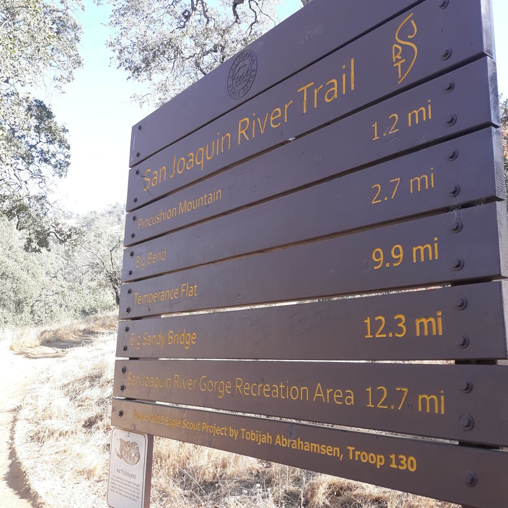 Trail sign