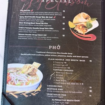 Pho Sky Blossom - Menu - Vietnamese Near Me - Belle Isle, Florida