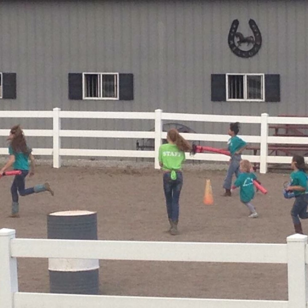 Morgan Valley Farm - A couple of years ago at my daughters first horse camp. The whole group of girls giggled and enjoyed this activity so much! - Horseback Riding Near Me - Tecumseh, Michigan Morgan Valley Farm - A couple of years ago at my daughters first horse camp. The whole group of girls giggled and enjoyed this activity so much! - Horseback Riding Near Me - Tecumseh, Michigan