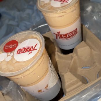 7 Leaves Cafe - Thai Tea Iced - Coffee & Tea Near Me - Garden Grove, California