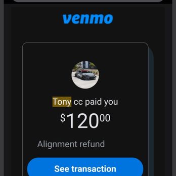 Elite Alignment - My receipt that Tony messed up my alignment and FINALLY GAVE ME A PARTIAL REFUND!!! He doesn't even have a license according to BAR! - Wheel & Rim Repair Near Me - El Monte CA, California