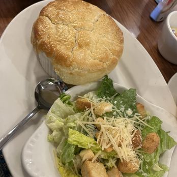 Marie Callender's - Chicken pot pie (mini) and Caesar Salad. - American Near Me - San Diego, California Marie Callender's - Chicken pot pie (mini) and Caesar Salad. - American Near Me - San Diego, California
