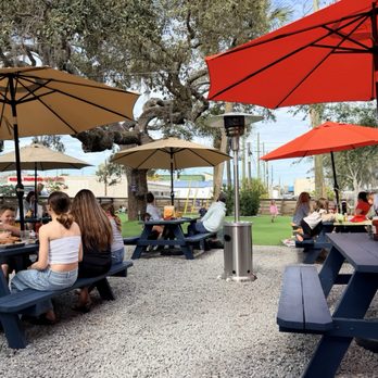 Sponge City Brewing - Lovely outdoor area, plenty of tables and room for kids to play - Brewpubs Near Me - Tarpon Springs, Florida Sponge City Brewing - Lovely outdoor area, plenty of tables and room for kids to play - Brewpubs Near Me - Tarpon Springs, Florida