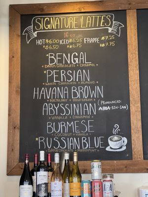 Menu photo 1 The Red Cat Birmingham, AL
