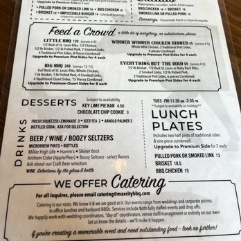 Max City BBQ - Menu 04/2023 - Caterers Near Me - Los Angeles, California Max City BBQ - Menu 04/2023 - Caterers Near Me - Los Angeles, California