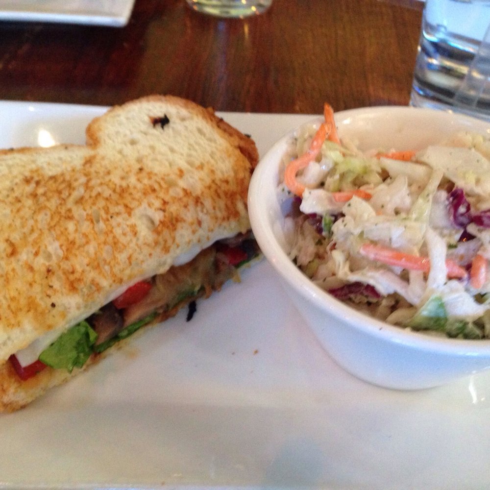 Raven Cafe - Veggie panini with coleslaw - Sandwiches Near Me - Prescott, Arizona Raven Cafe - Veggie panini with coleslaw - Sandwiches Near Me - Prescott, Arizona