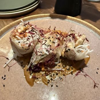 BESOS - Chicken summer roll so good! - Vegan Near Me - Birmingham, Michigan BESOS - Chicken summer roll so good! - Vegan Near Me - Birmingham, Michigan
