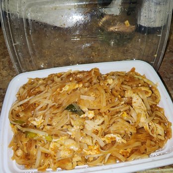Clifton Thai Restaurant - Chicken Pad Thai. Typical, nothing special  Tastes like chicken pad thai. - Thai Near Me - Clifton, New Jersey