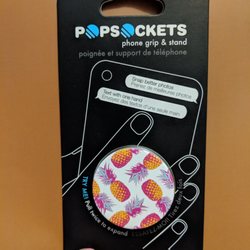 Indigo - I got this Popsocket for $10. It's regularly $15. My current one has avocados. I now have pineapples.  Keeping it all food!