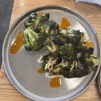 Hello Monty - Fire roasted broccoli - New American Near Me - Chattanooga, Tennessee Hello Monty - Fire roasted broccoli - New American Near Me - Chattanooga, Tennessee