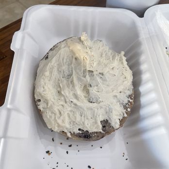 Bagelfeld's - Blueberry bagel with Honey Brown Butter - Bagels Near Me - Phoenix, Arizona