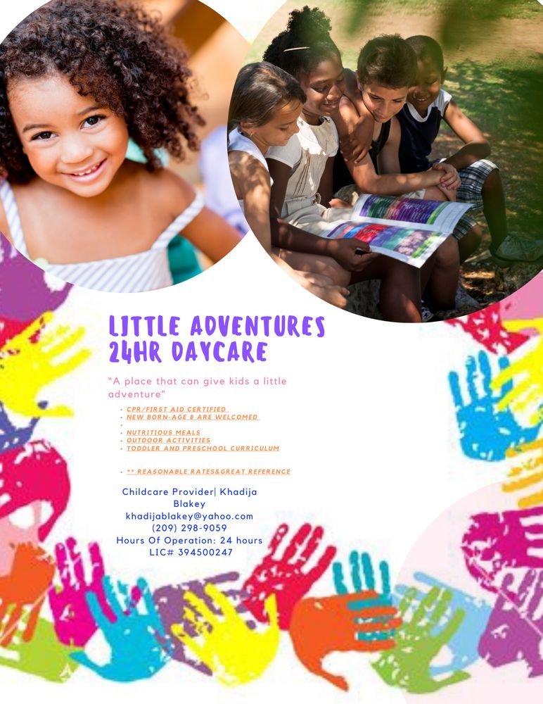 Little Adventures Daycare - childcare center in Stockton, CA