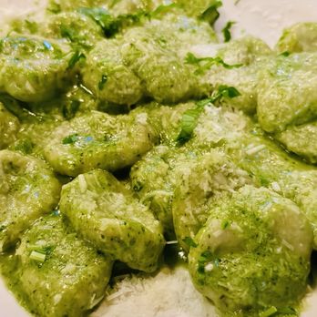 il vecchio - Gnocchi Pasta (Dinner) with pesto - Italian Near Me - Pacific Grove, California